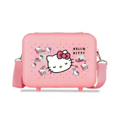 Beauty case ABS Hello Kitty Bows Rosa Sanrio