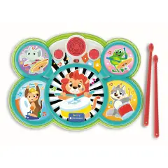 Clementoni Baby Animal Drum - Batteria degli Animali per Bambini