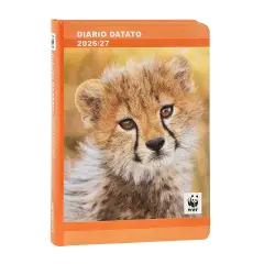 Diario Scuola WWF 2026-2027 Ghepardo Fotografico