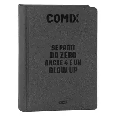 Comix Diario Agenda 16 Mesi Standard Charcoal