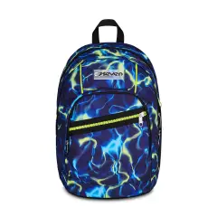 Zaino Scuola Seven Dual Electricvibe Boy 32 Litri Tasca PC Tablet
