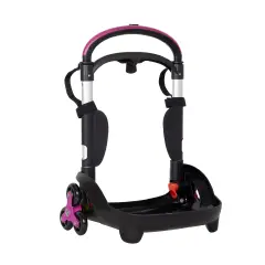 Carrello Portazaino Be Box Trolley Flex 3wd Black Fuxia