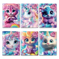 Sj Gang Animali Girl Quaderno A4 Maxi 96/100 Rigatura B
