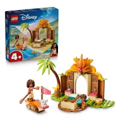 LEGO Disney Vaiana Casa del Villaggio e Barca 43282