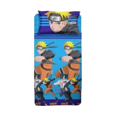 Completo Letto Singolo Naruto con Federa Piazzata - HERMET
