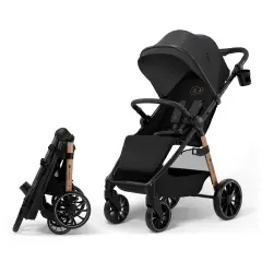 Passeggino Kinderkraft Grande 2 Black Compatto 22kg