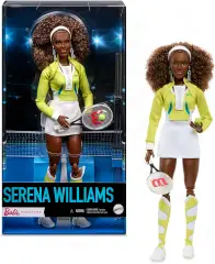 Barbie Signature Serena Williams Bambola Tennis con Racchetta Mattel