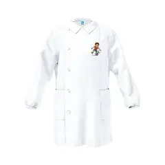 Grembiule Bambino Asilo Calciatore Bianco 6 Anni