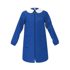 Grembiule Bambina Scuola Zip Be yourself Blu 12 Anni