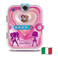 VTech KidiSecrets Video Fashion Diario Segreto Rosa Italiano 6+ Anni