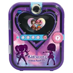 VTech KidiSecrets Video Fashion Diario Segreto con Riconoscimento Facciale