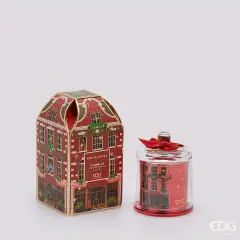 EDG Candela Rue de Rivoli Cinnamon H12 cm Rossa