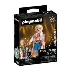 Playmobil 71961 WWE Cody Rhodes con Piastra di Supporto