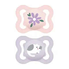 Succhietto Air Bio-Circolare Silicone 2-6 Mesi Bambina – 2 Pezzi