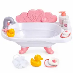 Birby Bambola Bagnetto Con Accessori