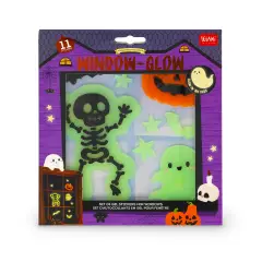 Legami - Window Glow Skeleton Adesivi Gel Fosforescenti Per Finestre Halloween