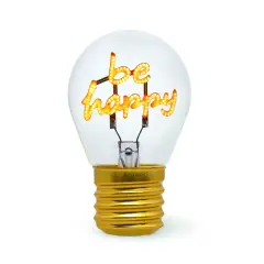 Legami - Bulb Fiction Lampada Da Tavolo A Forma Di Lampadina Be Happy
