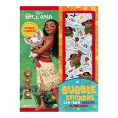 Libro con Bubble Stickers Disney Oceania